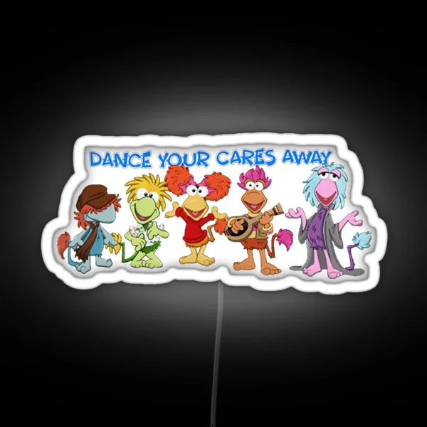 Fraggle Rock RGB Neon Sign