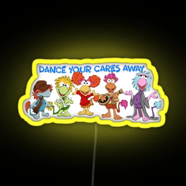 Fraggle Rock RGB Neon Sign