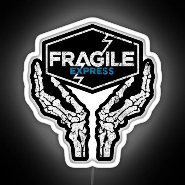 Fragile Express RGB Neon Sign