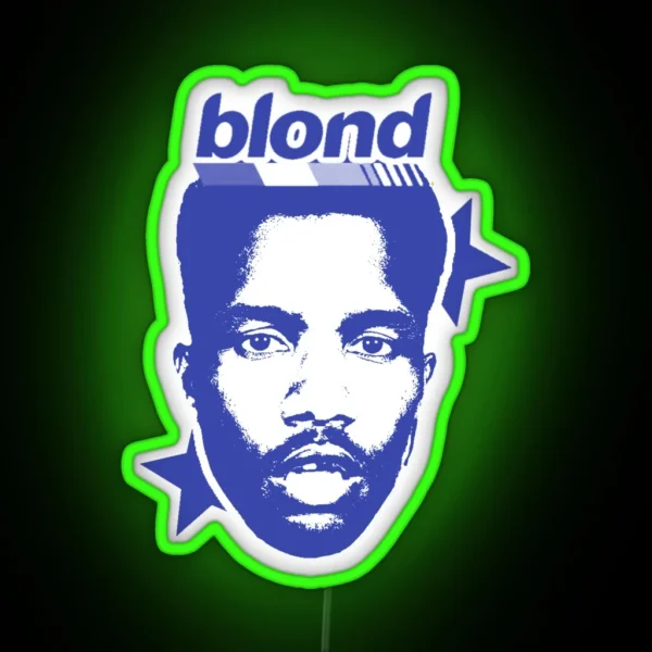 Frank Ocean Blond RGB Neon Sign