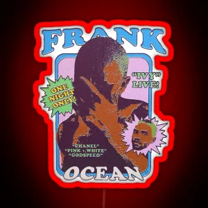 Frank Ocean Blond Secrets You Never Knew RGB Neon Sign