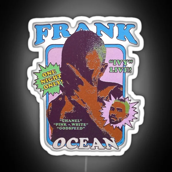 Frank Ocean Blond Secrets You Never Knew RGB Neon Sign