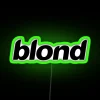 Unique, Handcrafted Neon Sign Featuring Vibrant RGB Colors by Frank Ocean
