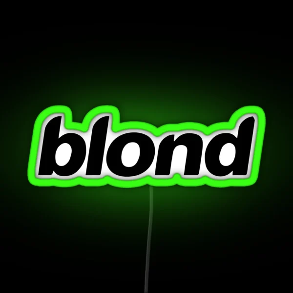 Frank Ocean RGB Neon Sign