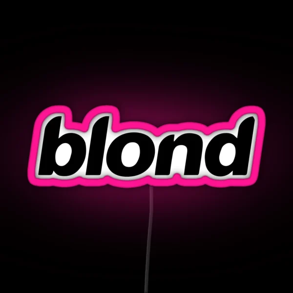 Frank Ocean RGB Neon Sign