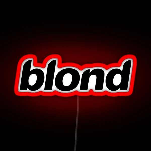Frank Ocean RGB Neon Sign