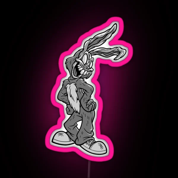 FRANK THE BUNNY RGB Neon Sign