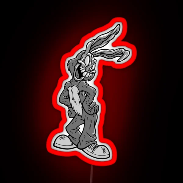 FRANK THE BUNNY RGB Neon Sign