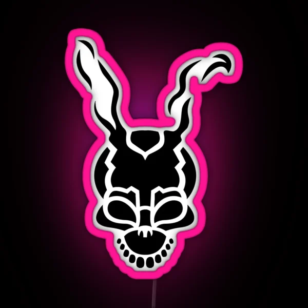 Frank The Bunny RGB Neon Sign