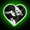 Electric Gothic Romanticism Inspired Neon Sign for Horror Fans Everywhere