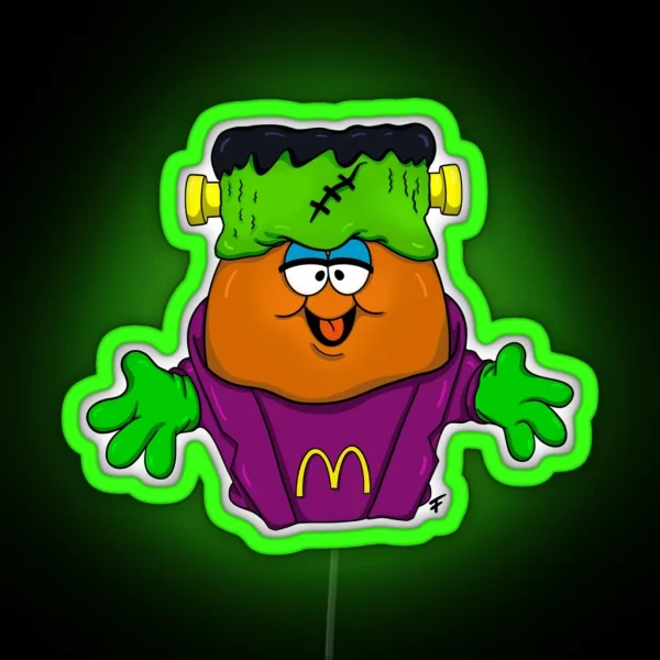 Frankenstein Mcnugget Buddy RGB Neon Sign