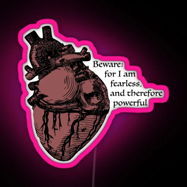 Frankenstein Stolen Heart RGB Neon Sign