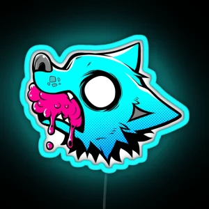 FRAWTH DAWG BLEU RGB Neon Sign