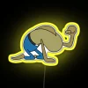 Customizable RGB neon sign featuring iconic Fred from Spongebob Squarepants design.