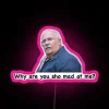Customizable RGB LED Neon Canvas Art Sign with Name or Word