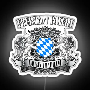 FREE STATE OF BAVARIA RGB Neon Sign