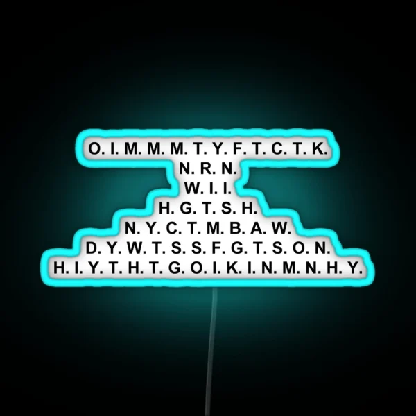 Free To Check The King RGB Neon Sign