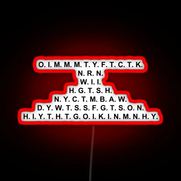 Free To Check The King RGB Neon Sign