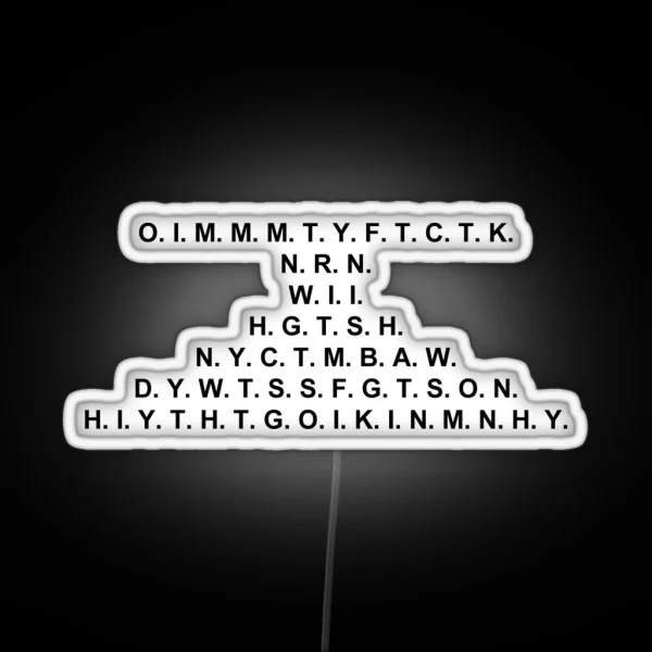 Free To Check The King RGB Neon Sign