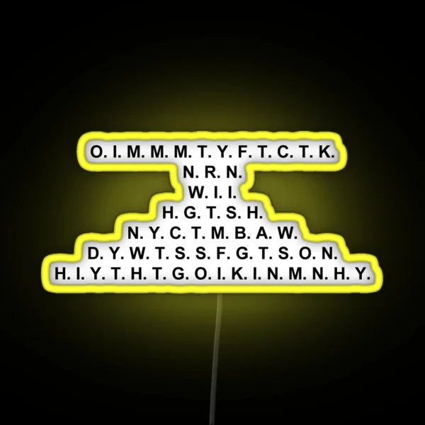 Free To Check The King RGB Neon Sign