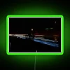 Eye-catching RGB freeway style neon light advertising display wall decoration