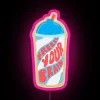 Vibrant Neon Personalized RGB LED Sign With Customizable Text Messages