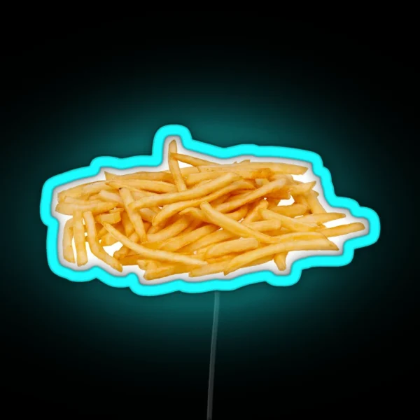 French Fries RGB Neon Sign
