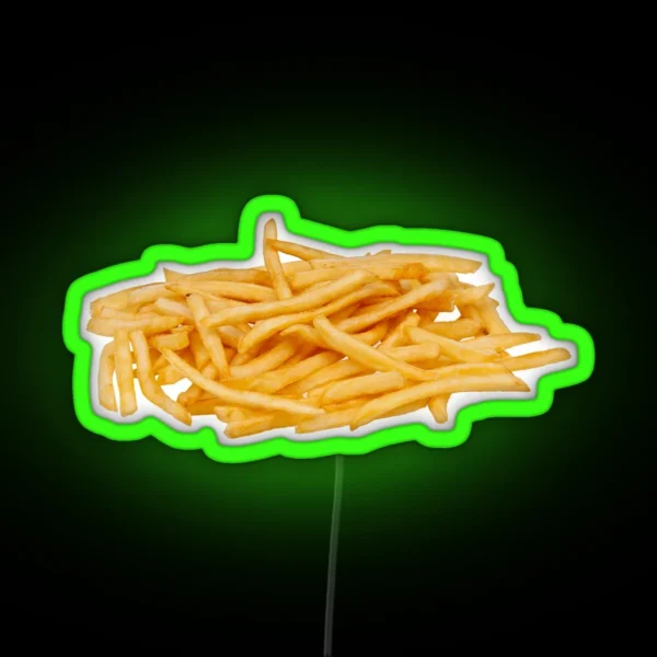 French Fries RGB Neon Sign
