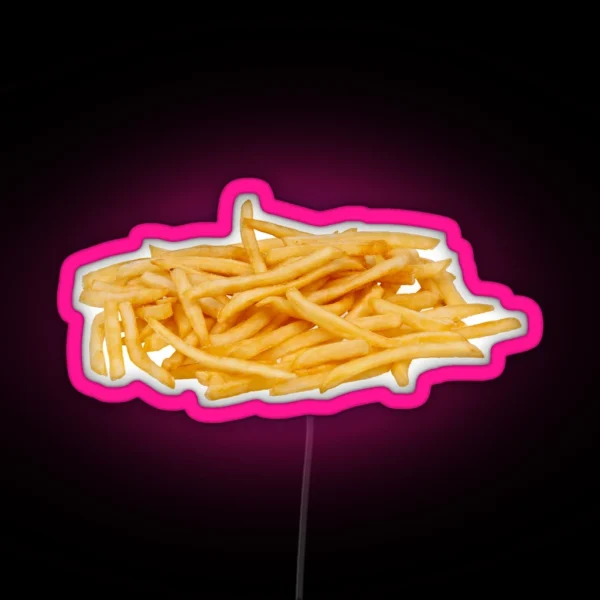French Fries RGB Neon Sign