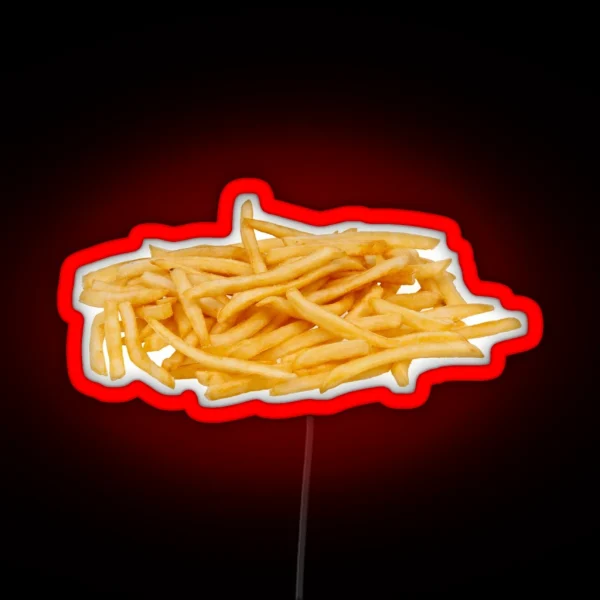 French Fries RGB Neon Sign