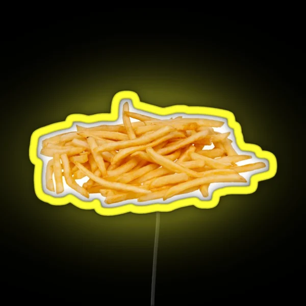 French Fries RGB Neon Sign
