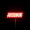 Add sleek retro vibe with customizable RGB neon letters
