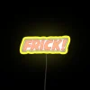 Customizable vibrant colorful RGB LED light display digital art neon canvas