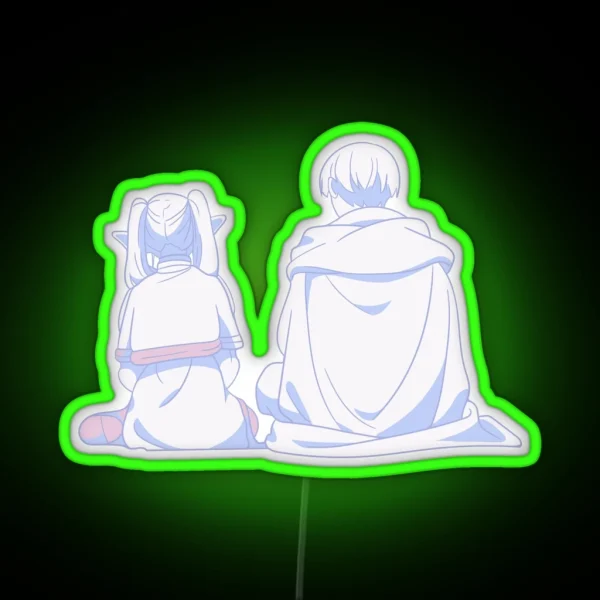 Frieren At The Funeral RGB Neon Sign