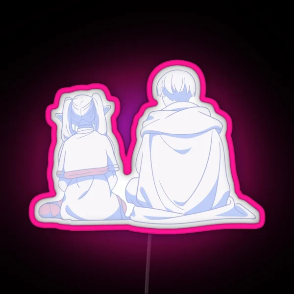 Frieren At The Funeral RGB Neon Sign