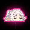 Customizable RGB Neon Sign for Frieren Peeker Fans and Enthusiasts