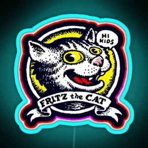 Fritz The Cat RGB Neon Sign
