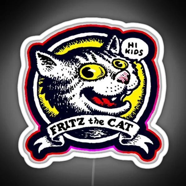 Fritz The Cat RGB Neon Sign