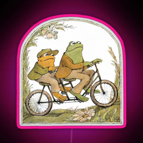 Frog And Toad RGB Neon Sign