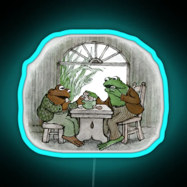 Frog And Toad RGB Neon Sign