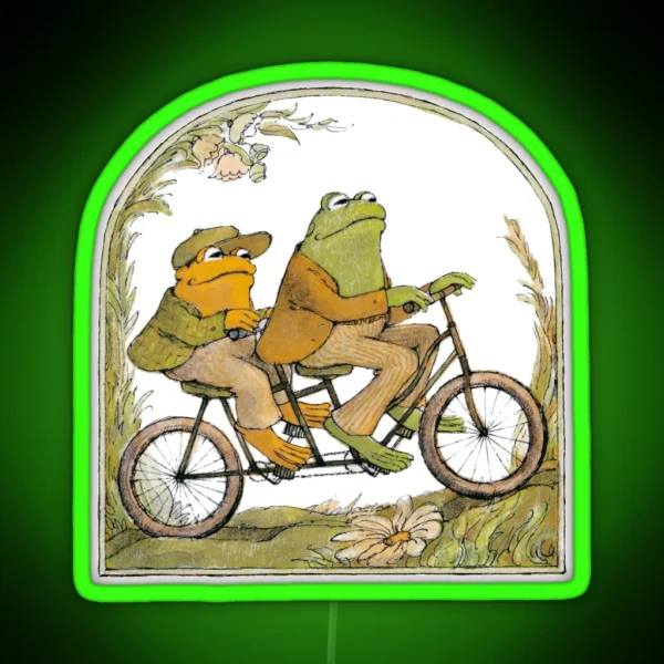 Frog And Toad RGB Neon Sign