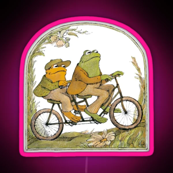 Frog And Toad RGB Neon Sign