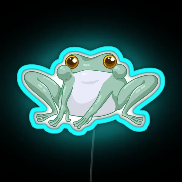 Frog Time RGB Neon Sign