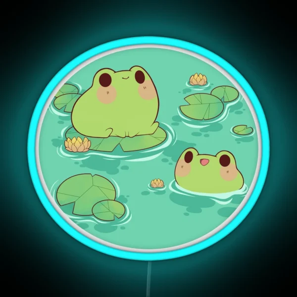Froggies RGB Neon Sign