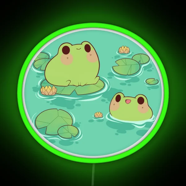 Froggies RGB Neon Sign