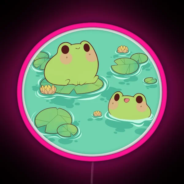 Froggies RGB Neon Sign