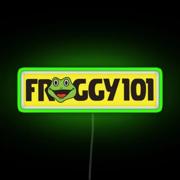 Froggy RGB Neon Sign