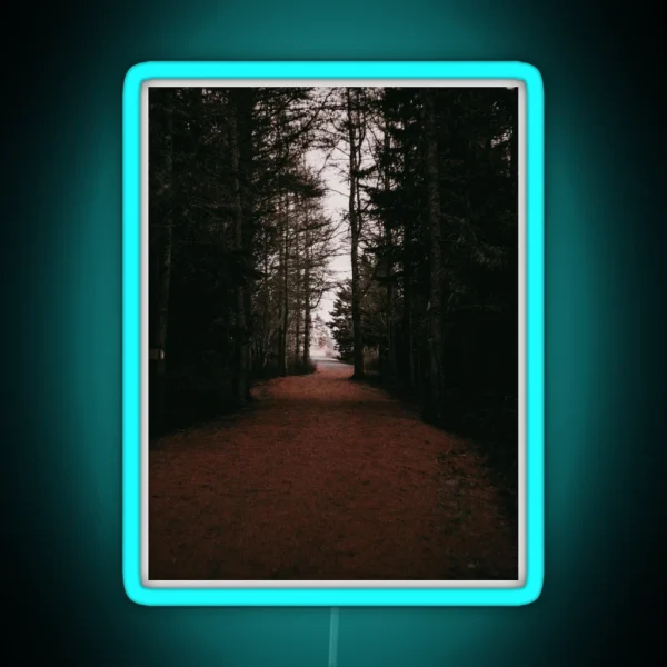From Darkness To Light Forest Trail V3 RGB Neon Sign