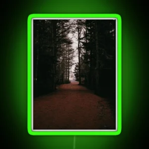 From Darkness To Light Forest Trail V3 RGB Neon Sign