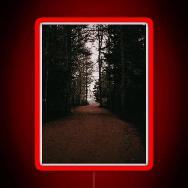 From Darkness To Light Forest Trail V3 RGB Neon Sign